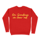 On Sundays We Wear Red Sweatshirt - Red