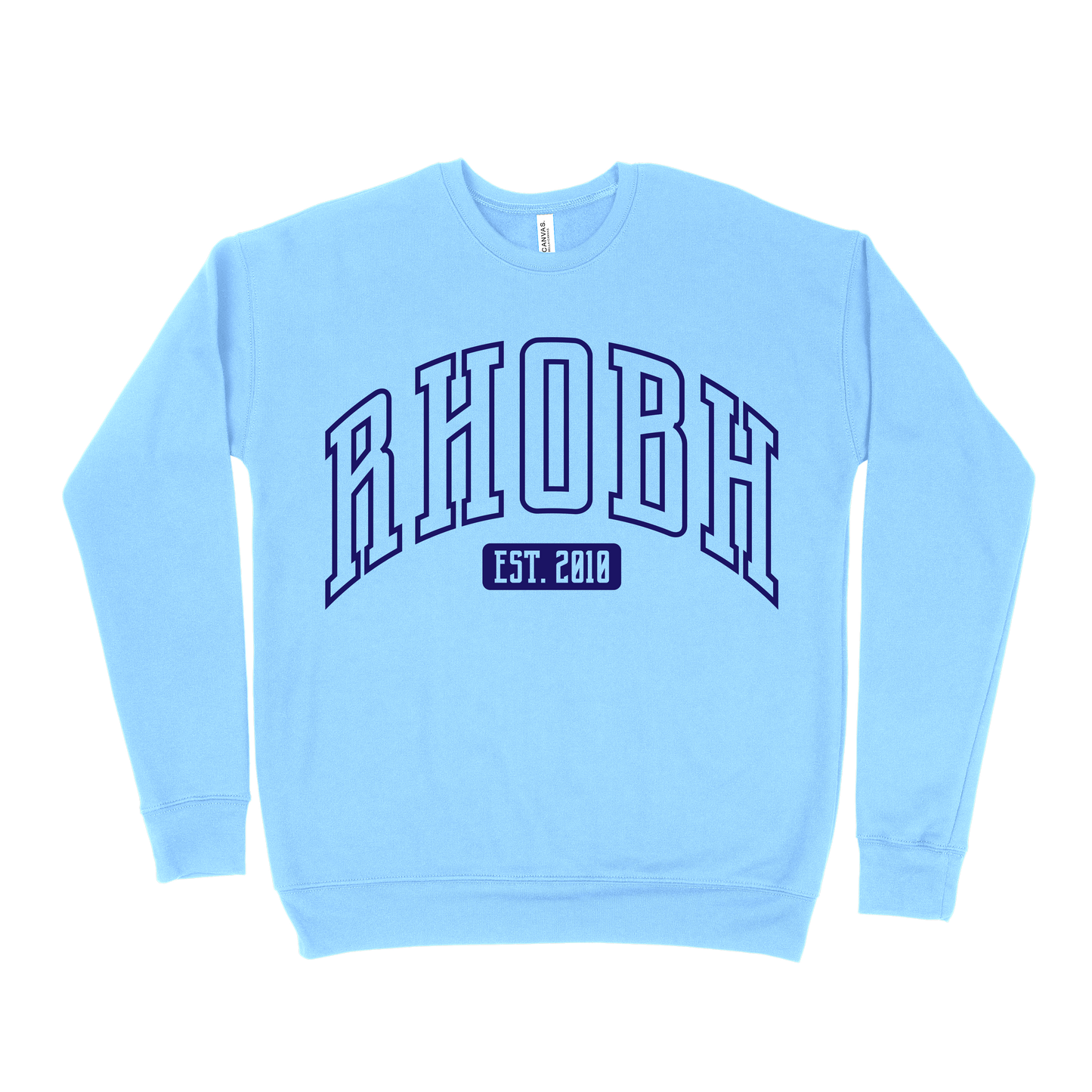 RHOBH EST 2010 Sweatshirt - Light Blue