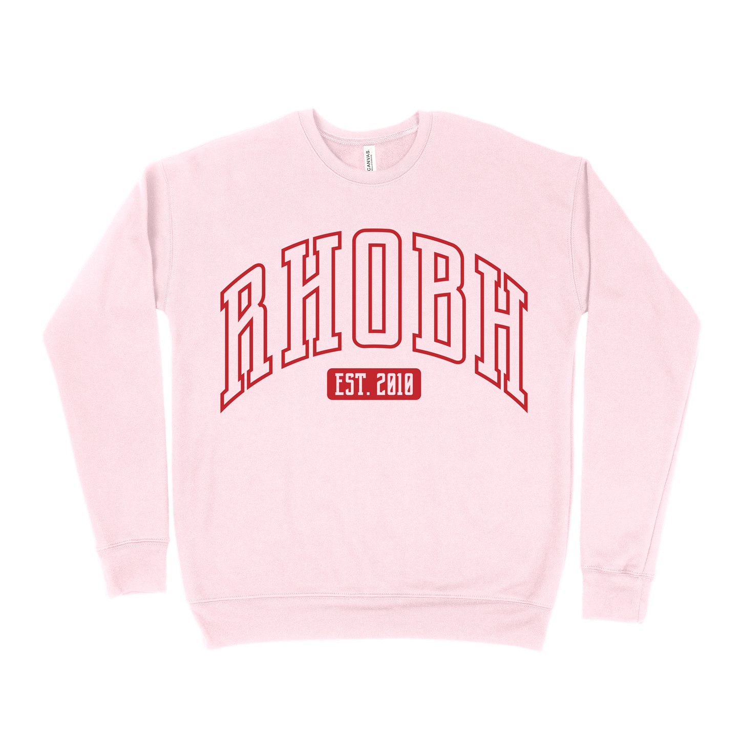 RHOBH EST 2010 Sweatshirt - Light Pink
