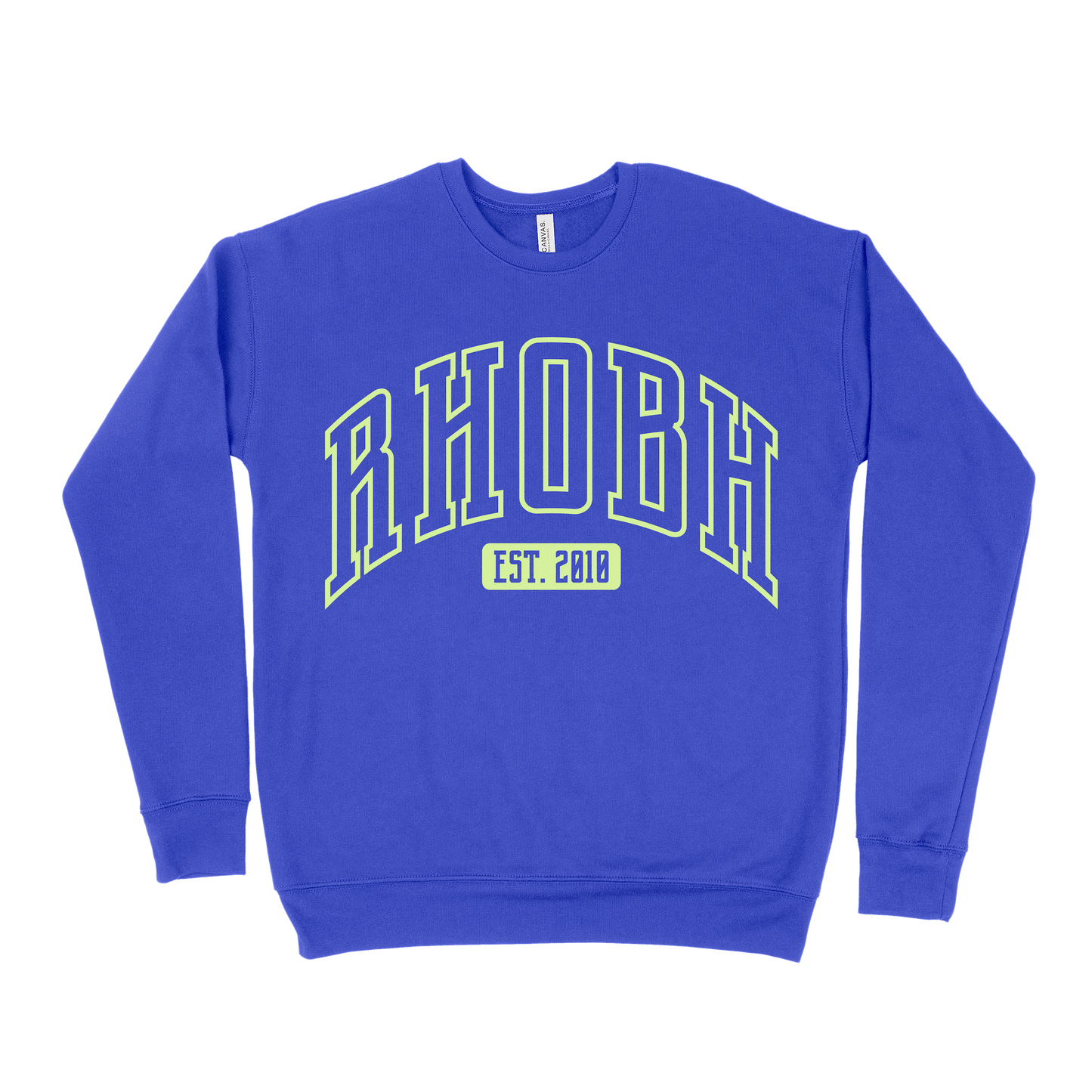 RHOBH EST 2010 Sweatshirt - Royal Blue