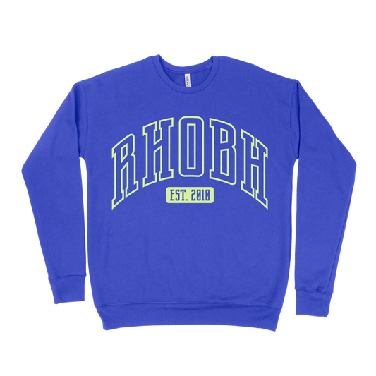RHOBH EST 2010 Sweatshirt - Royal Blue