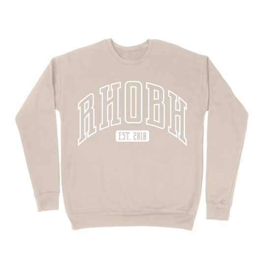 RHOBH EST 2010 Sweatshirt - Sand