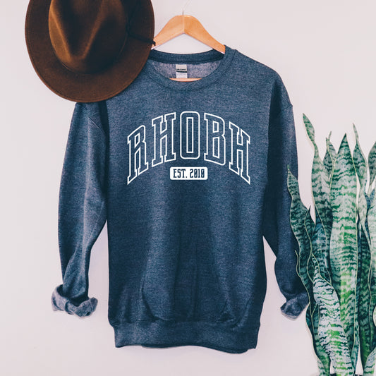 RHOBH EST 2010 Sweatshirt - Dark Grey