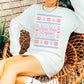 Santa Baby Gorgeous Sweatshirt - White