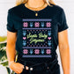 Santa Baby Gorgeous Tee - Black