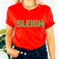 Sleigh Tee - Red