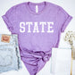 State Tee - Purple
