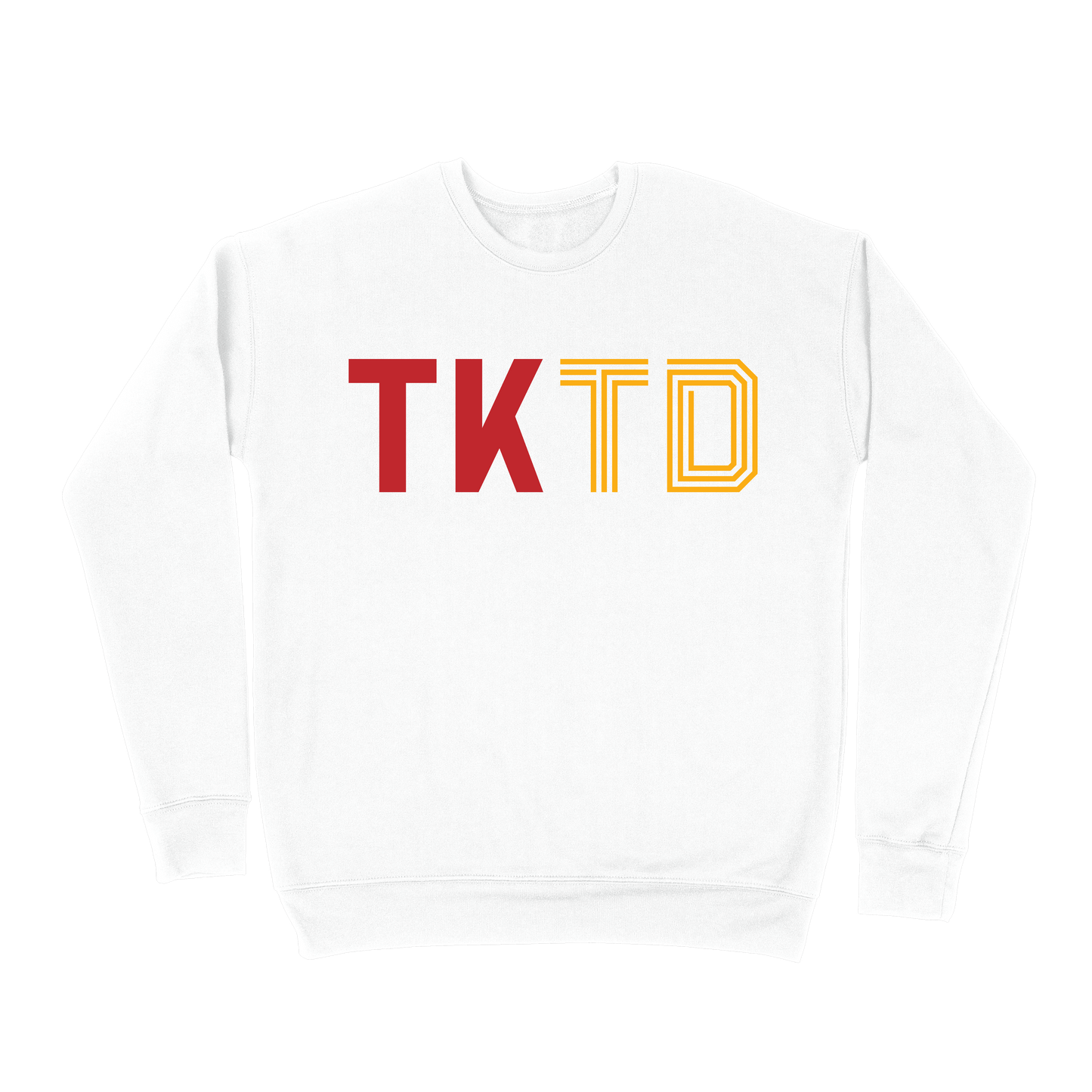 TKTD Sweatshirt - White Multi