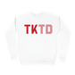 TKTD Sweatshirt - White Red