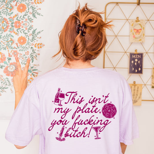 The Quiet Woman CC Tee | Orchid