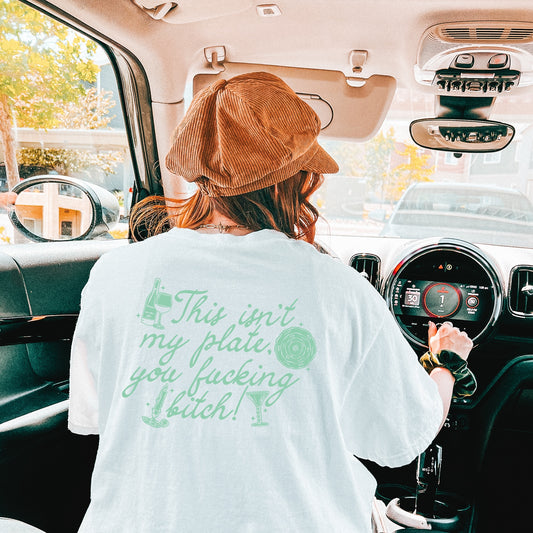 The Quiet Woman CC Tee | White