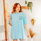 The Quiet Woman CC Tee | Chambray