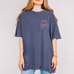 The Quiet Woman CC Tee | Denim