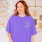 The Quiet Woman CC Tee | Violet