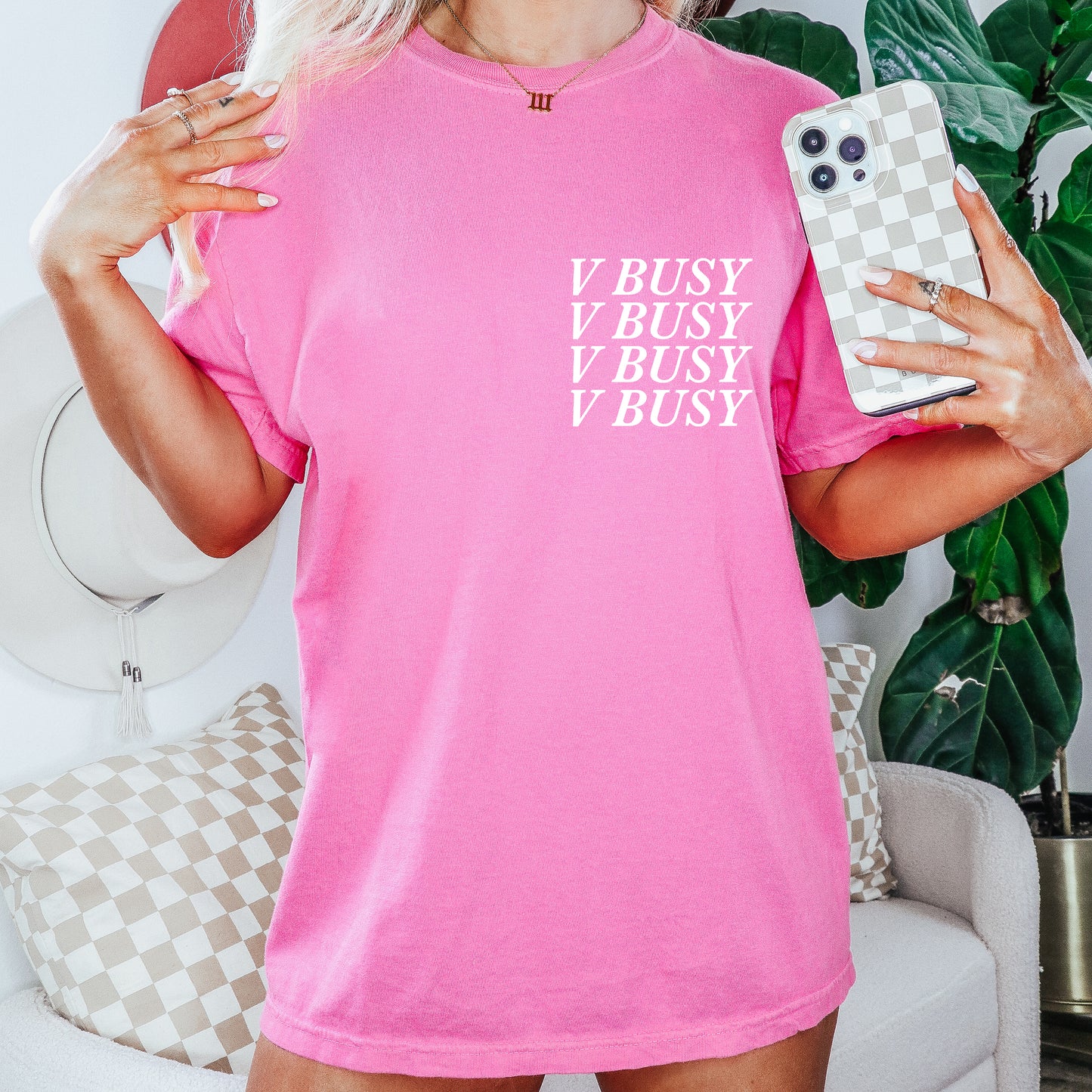 V Busy | Basic Bitch CC Tee