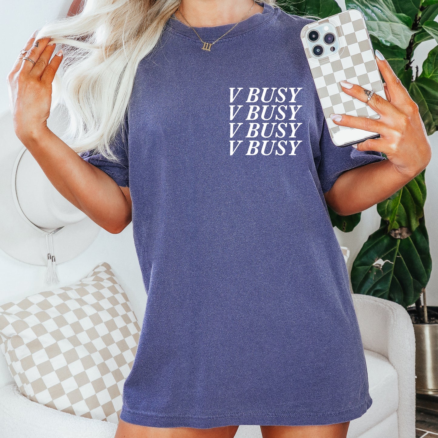V Busy | Basic Bitch CC Tee