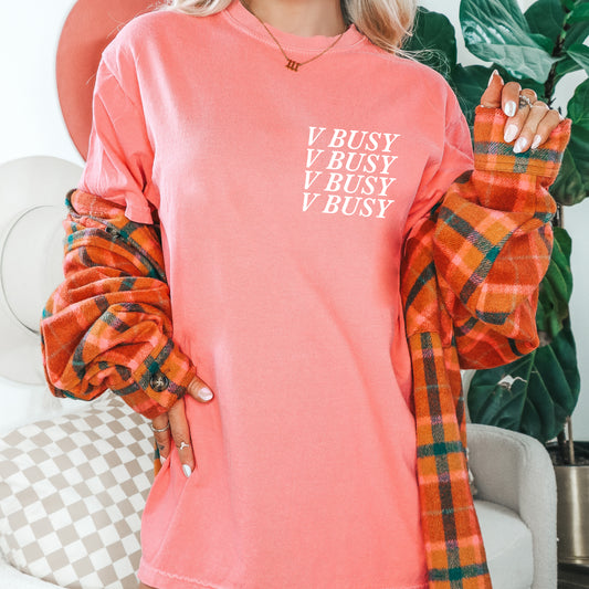 V Busy | Basic Bitch CC Tee