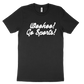Woohoo! Go Sports! Tee - Black