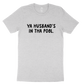 Ya Husband's In Tha Pool Tee - Athletic Grey