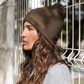 Indoorsy Beanie - Brown