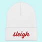 Sleigh Beanie - White