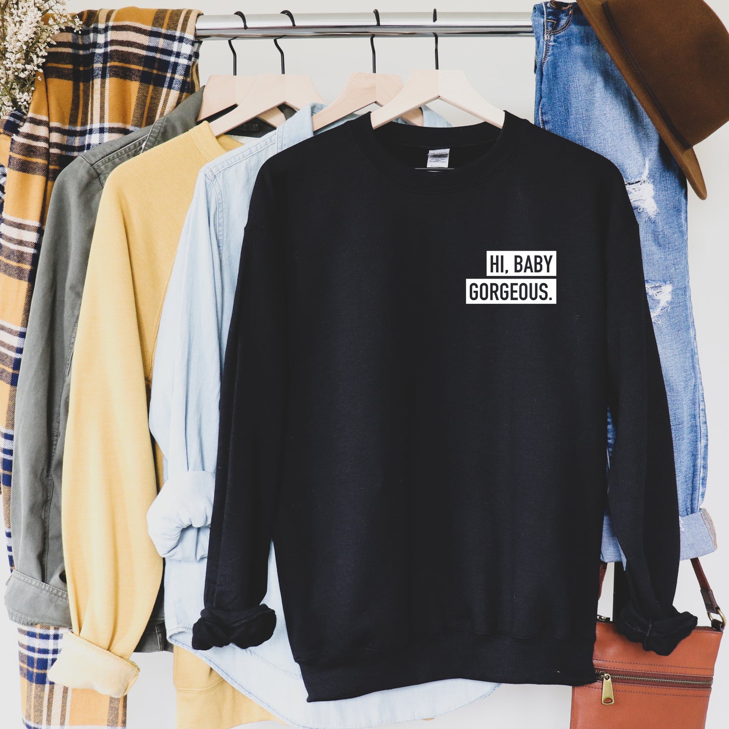 Hi, Baby Gorgeous | RHOSLC Sweatshirt