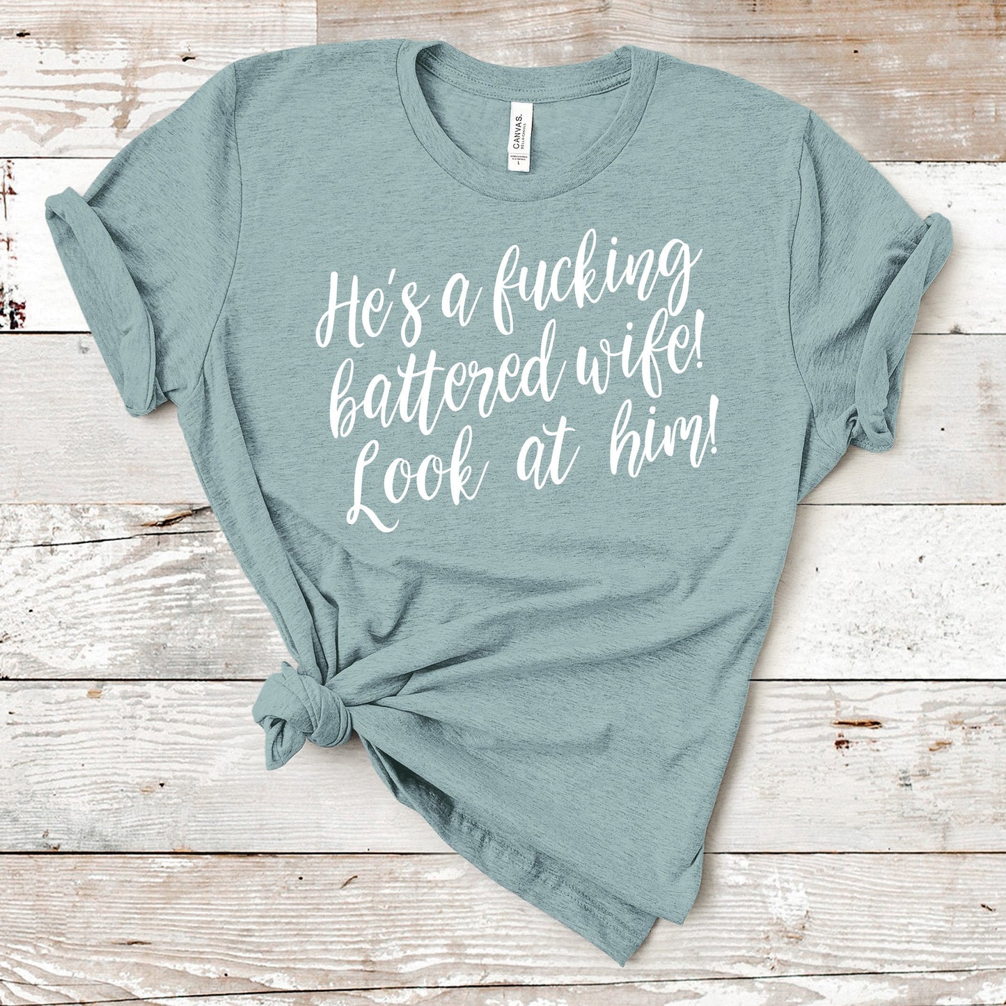 He's A F*cking Battered Wife! Look At Him! | VPR Tee