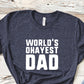 World's Okayest Dad | Unisex Short Sleeved Shirt | Multiple Color Options | Made To Order