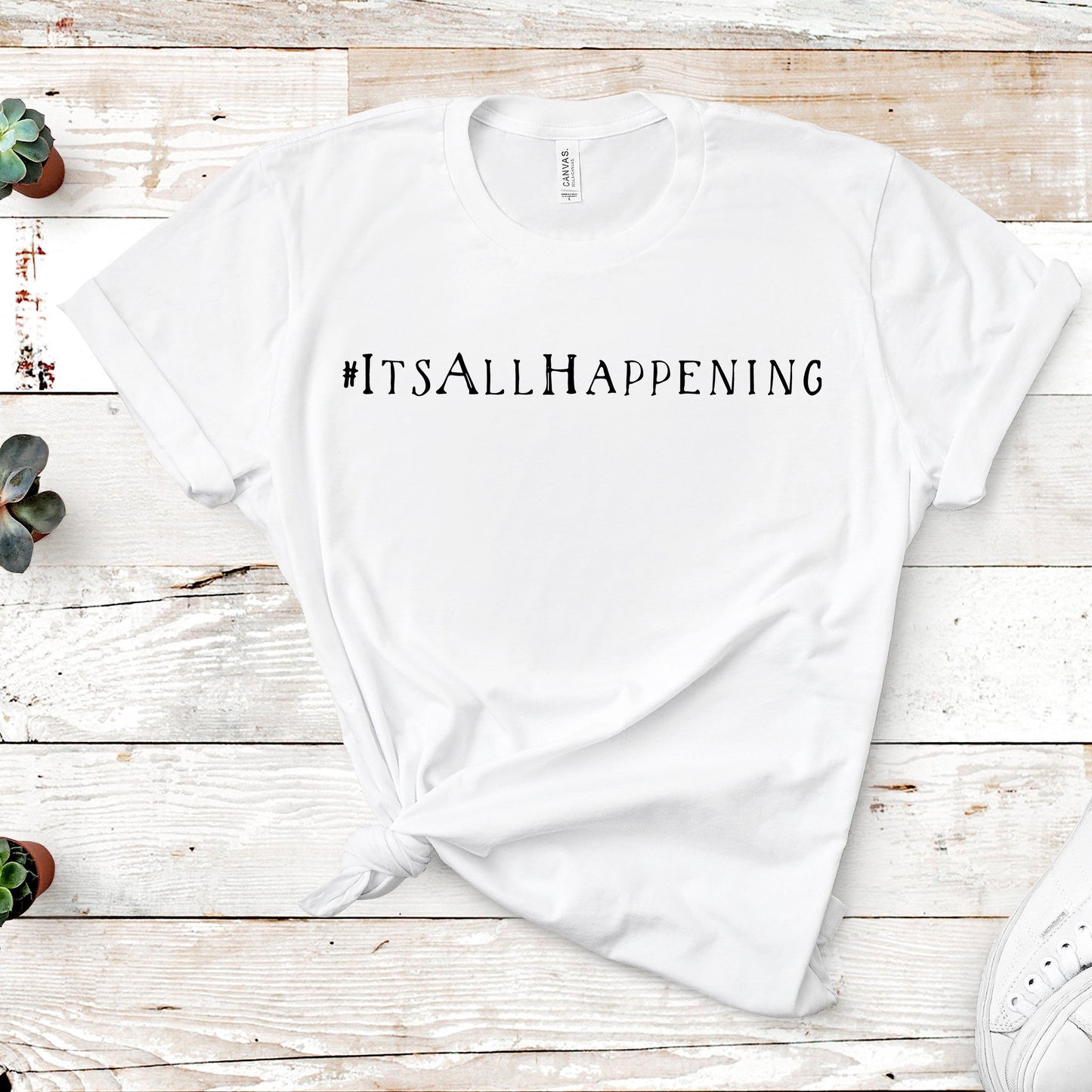 It's All Happening | Scheana Shay Tattoo | Short Sleeved Shirt | Multiple Color Options | Made To Order