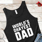 World's Okayest Dad | Unisex Tank Top | Multiple Color Options | Made To Order