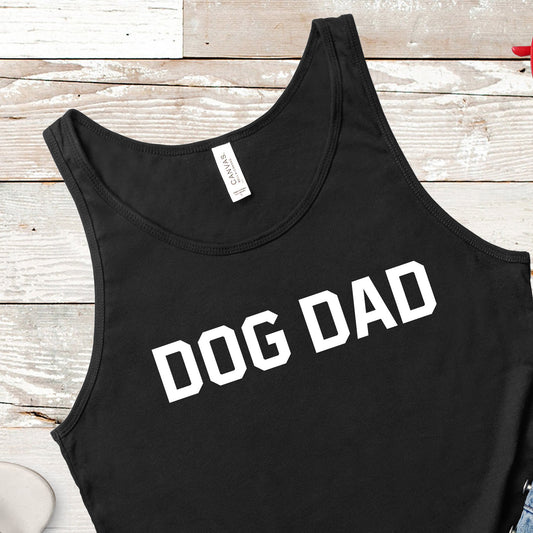 Dog Dad | Unisex Tank Top | Multiple Color Options | Made To Order