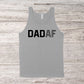 Dad AF | Unisex Tank Top | Multiple Color Options | Made To Order