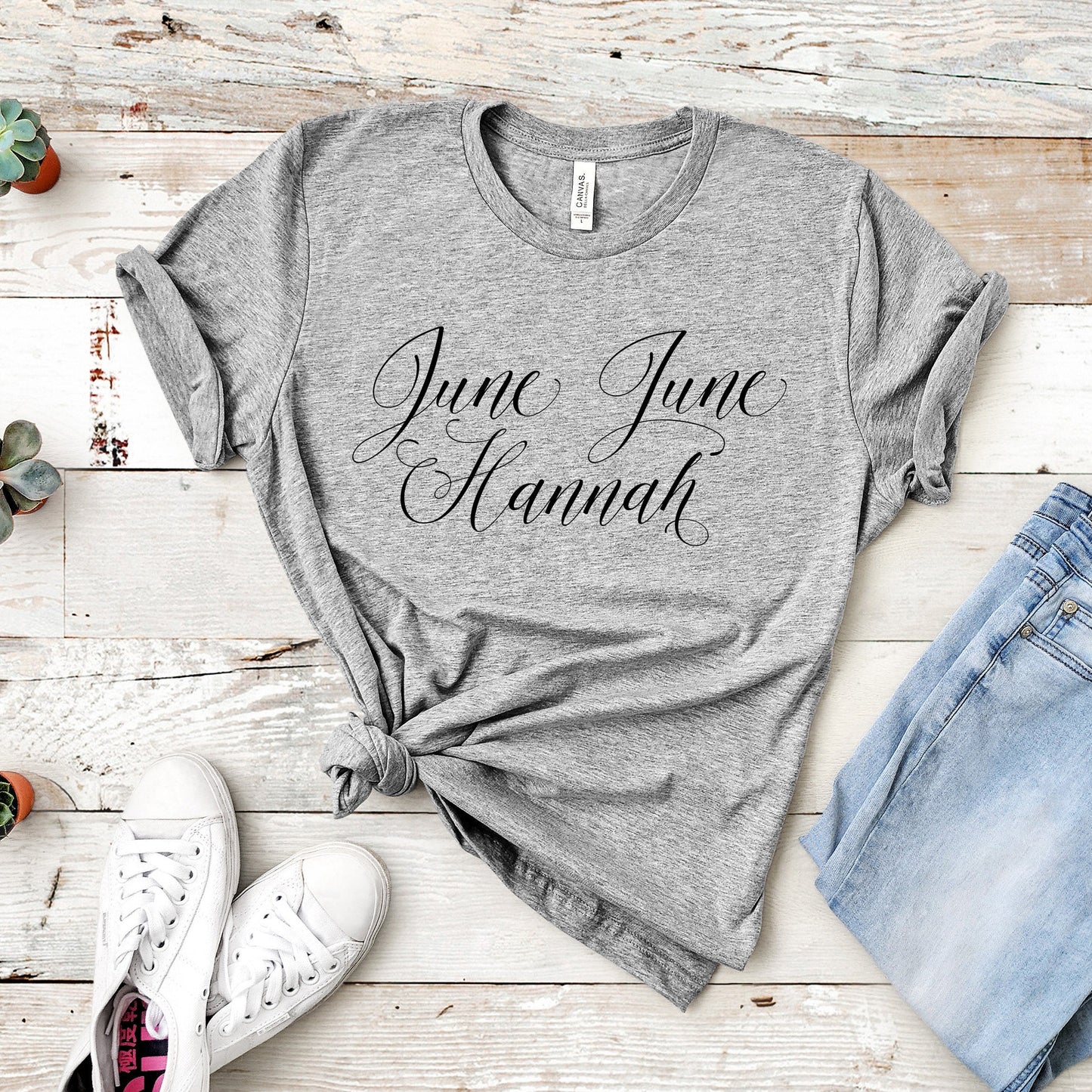 June June Hannah | Below Deck Mediterranean Quote | Unisex Short Sleeved Shirt | Multiple Color Options | Made To Order