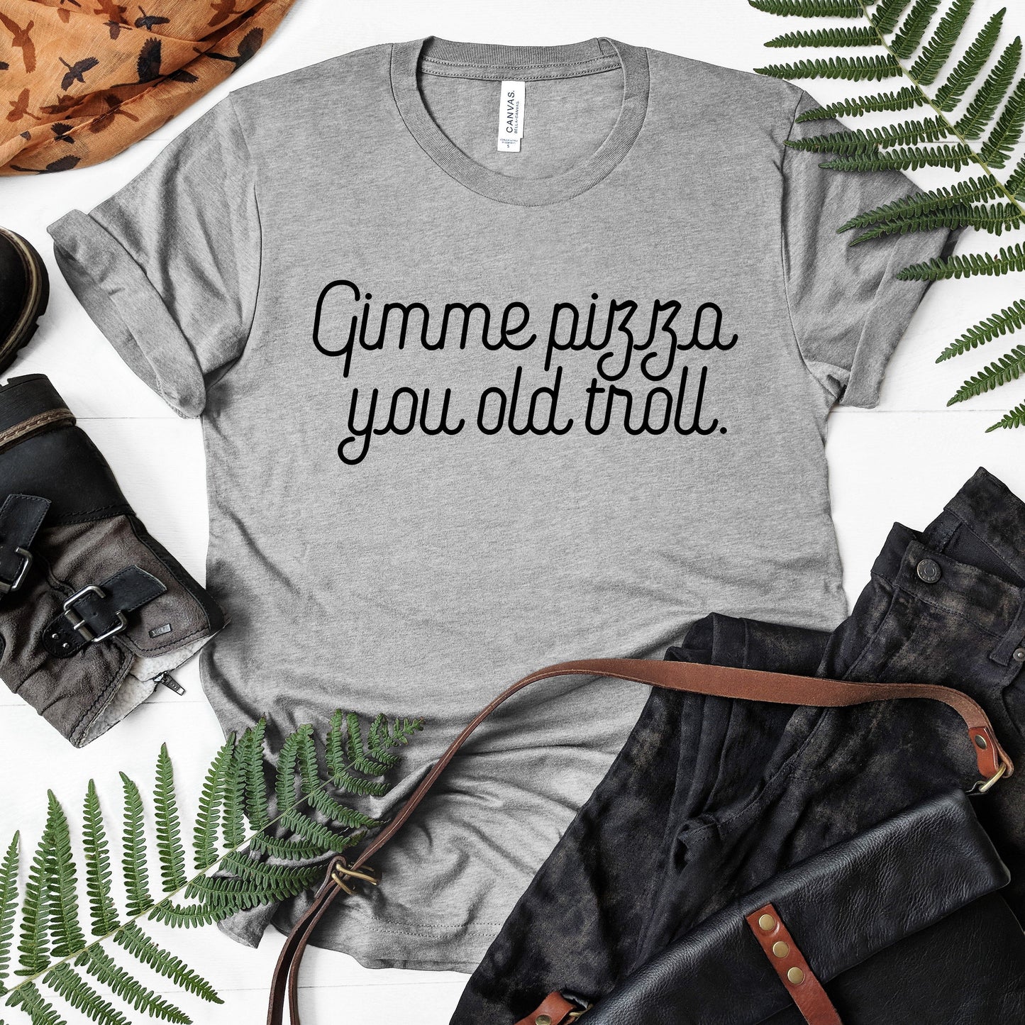 Gimme Pizza You Old Troll | RHONJ Tee