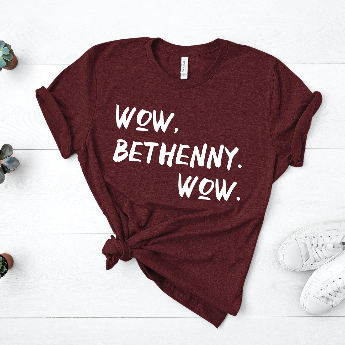 Wow, Bethenny. Wow. | RHONY Quote | Unisex Short Sleeved Shirt | Multiple Color Options | Made To Order