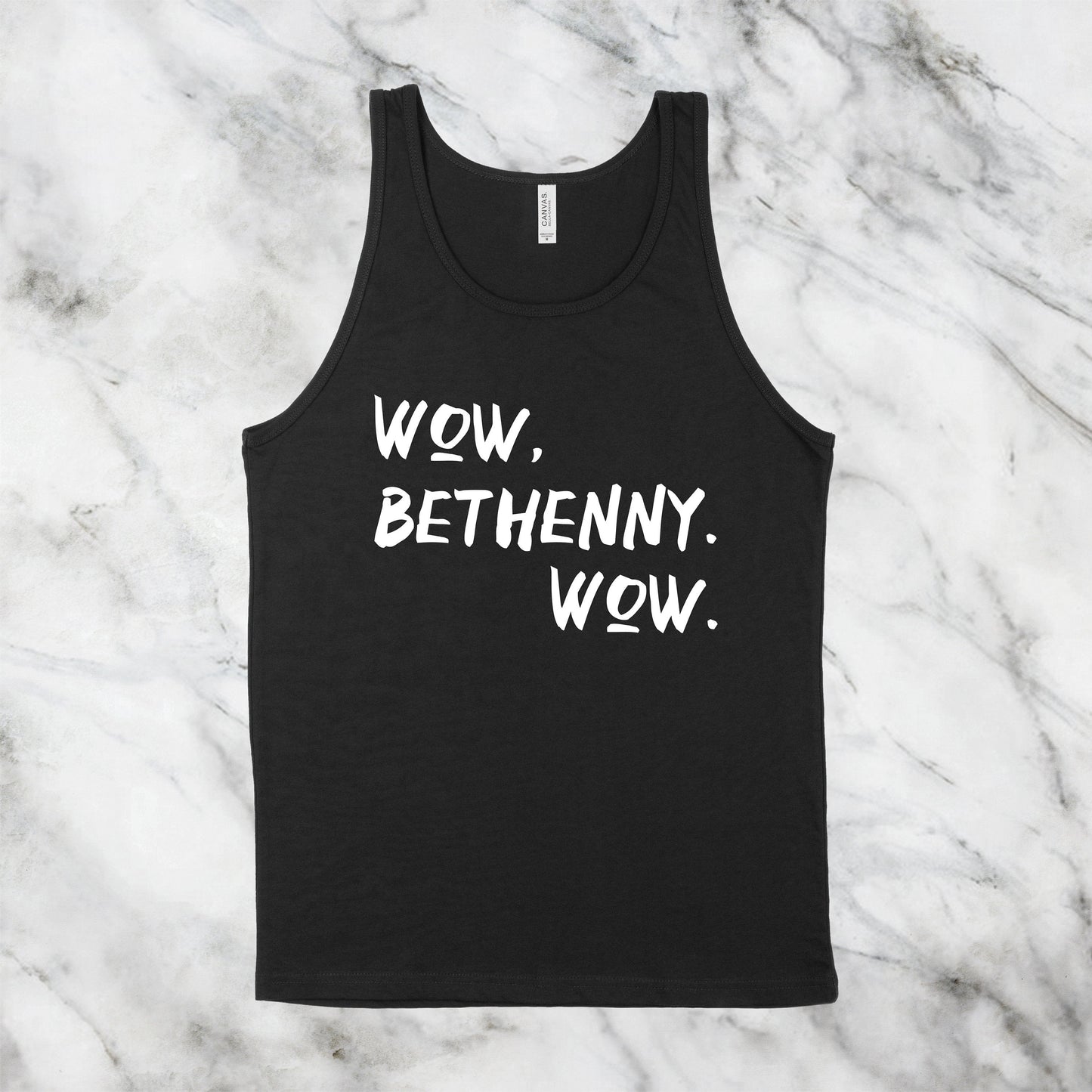 Wow, Bethenny. Wow. | RHONY Quote | Unisex Tank Top | Multiple Color Options | Made To Order