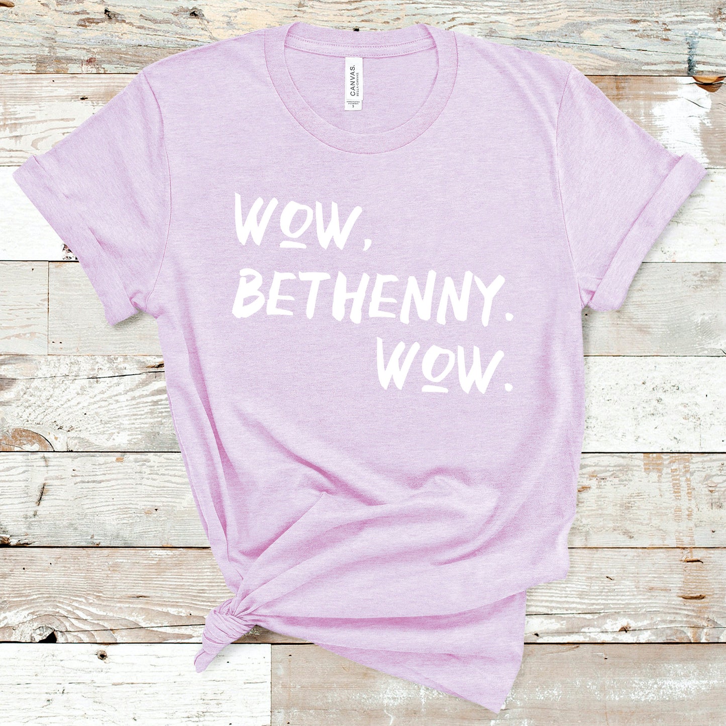 Wow, Bethenny. Wow. | RHONY Quote | Unisex Short Sleeved Shirt | Multiple Color Options | Made To Order