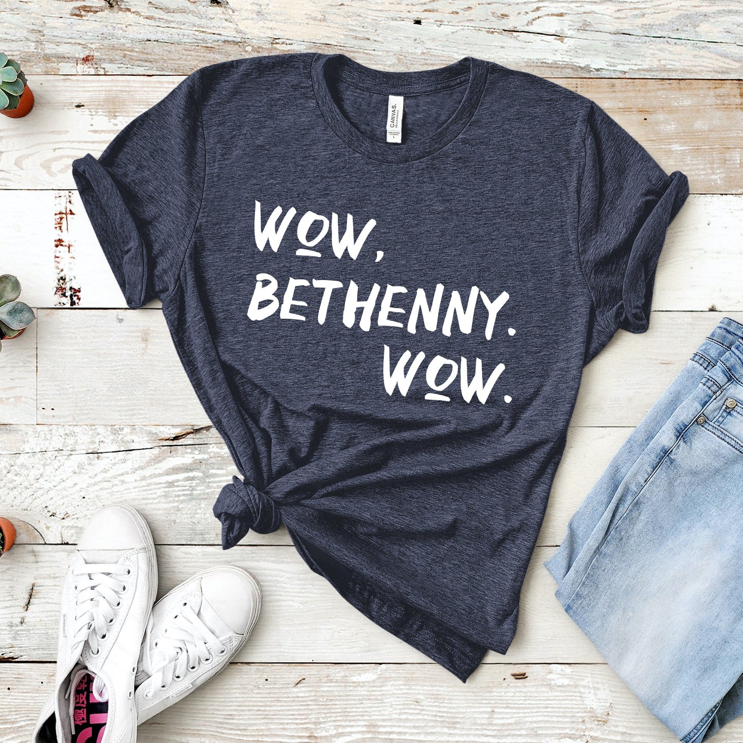 Wow, Bethenny. Wow. | RHONY Quote | Unisex Short Sleeved Shirt | Multiple Color Options | Made To Order